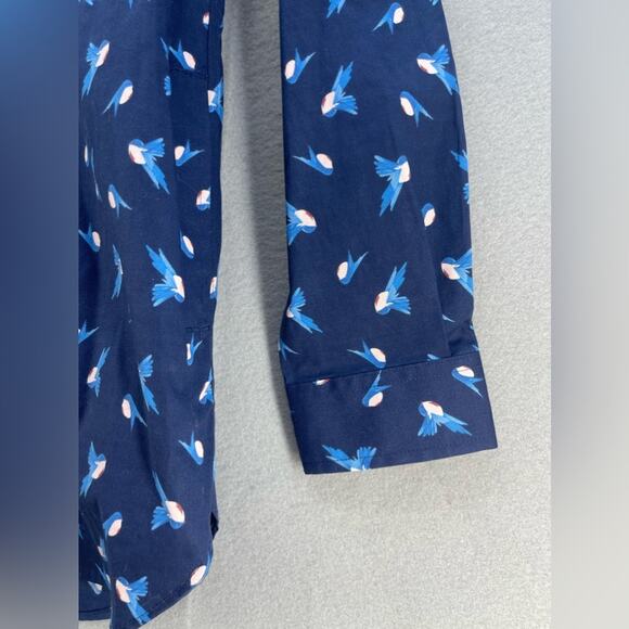 Duluth Trading Co Women’s Bluebird Tunic Button Up Blouse Women’s Size Small - Picture 11 of 16